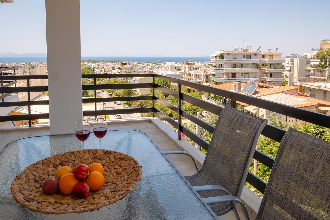 Rhea - Glyfada Sea View Apartment Atenas Exterior foto